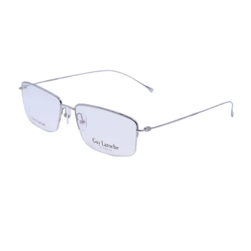 Guy Laroche - Gọng Kính Unisex Guy Laroche Rectangle GL91204XF SI Màu Bạc - Vua Hàng Hiệu