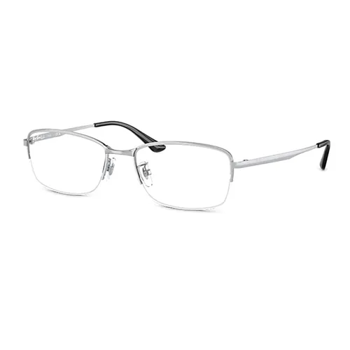 Gọng Kính Unisex Rayban Rectangle 0RX8774D 102955 Màu Bạc - Kính mắt - Vua Hàng Hiệu