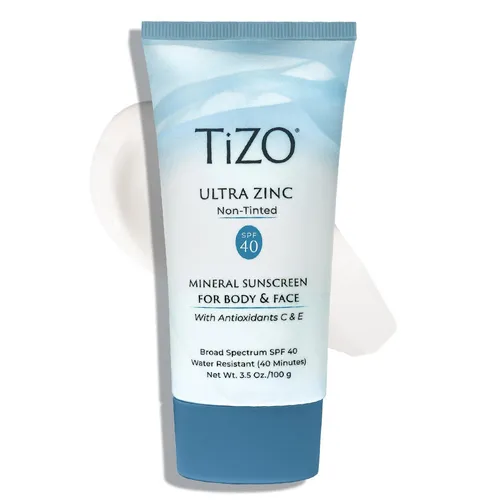 Kem chống nắng - Kem Chống Nắng Mặt Và Body TiZO Ultra Zinc Body & Face Non-Tinted SPF40 100g (Không Màu) - Vua Hàng Hiệu