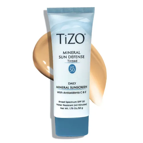 Tizo - Kem Chống Nắng TiZO Mineral Sun Defense Tinted SPF50 Có Màu 50g - Vua Hàng Hiệu