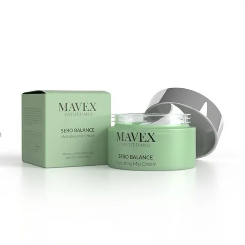 Mỹ phẩm - Kem Dưỡng Ẩm Kiềm Dầu Mavex Sebo Balance Cho Da Dầu Mụn 50ml - Vua Hàng Hiệu