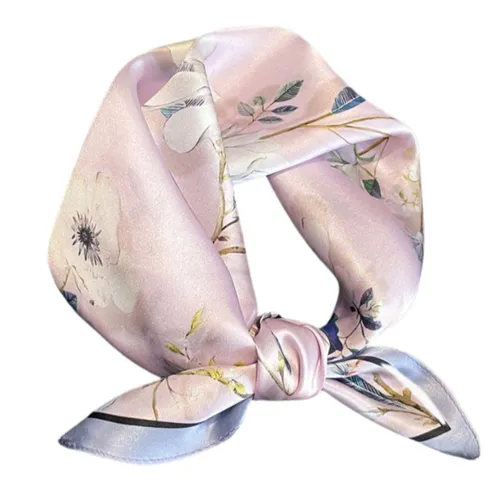 Thời trang Kya Jewel - Khăn Choàng Nữ Kya Jewel Camellia SC54 Màu Tím - Vua Hàng Hiệu