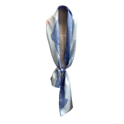 Khăn Choàng Nữ Kya Jewel Peak Serenity 12 x 148cm SC43 Màu Xanh - Thời trang - Vua Hàng Hiệu