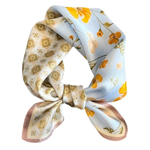 Kya Jewel Phối màu - Khăn Choàng Nữ Kya Jewel Sunlit Petals SC53 Phối Màu - Vua Hàng Hiệu