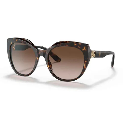 Kính Mát Nữ Dolce & Gabbana D&G Sunglasses 0DG4392F 502/13 Màu Nâu Havana - Kính mắt - Vua Hàng Hiệu