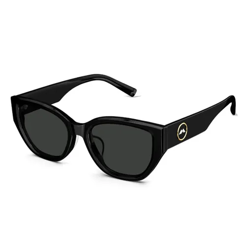 Kính mắt Molsion Unisex - Kính Mát Nữ Molsion Sunglasses MS3101 C10 Màu Đen - Vua Hàng Hiệu