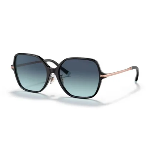 Tiffany & Co. - Kính Mát Nữ Tiffany & Co. 0TF4191F 80019S57 Màu Xanh Đen - Vua Hàng Hiệu