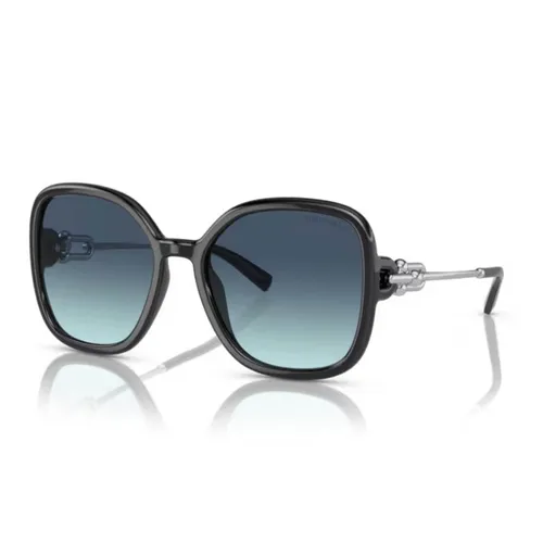 Tiffany & Co. - Kính Mát Nữ Tiffany & Co. 0TF4202U 83429S57 Màu Xanh Đen - Vua Hàng Hiệu