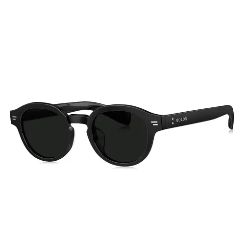 Kính mắt - Kính Mát Unisex Bolon Sunglasses BL3191 C10 Màu Đen - Vua Hàng Hiệu