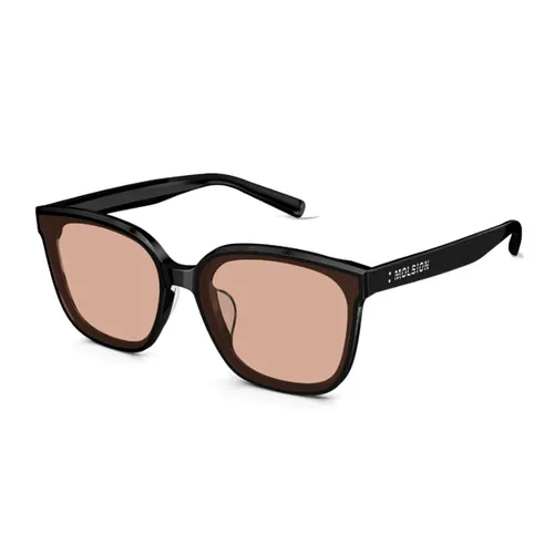 Kính mắt Molsion Unisex - Kính Mát Unisex Molsion Sunglass MS3097 A16 Màu Cam Đen - Vua Hàng Hiệu