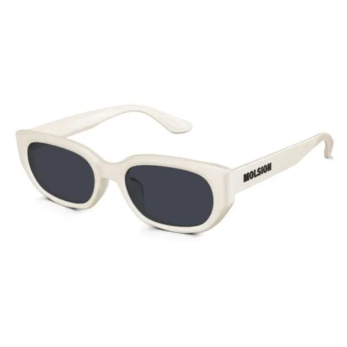 Kính mắt Molsion Unisex - Kính Mát Unisex Molsion Sunglasses MS3089 C90 Màu Trắng - Vua Hàng Hiệu