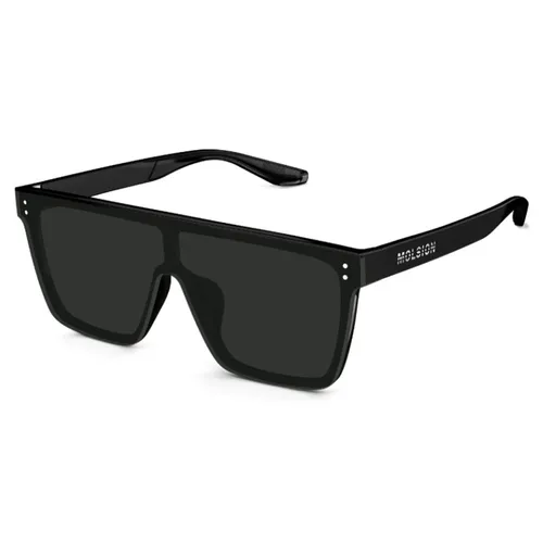 Kính mắt Molsion Unisex - Kính Mát Unisex Molsion Sunglasses MS5061 A10 Màu Đen - Vua Hàng Hiệu