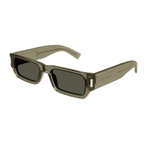 Kính Mát Unisex YSL Yves Saint Laurent Sunglasses SL660/F 003 Màu Nâu Xám