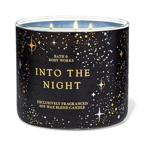 Nến thơm Bath & Body Works - Nến Thơm 3 Bấc Bath & Body Works Into the Night 411g - Vua Hàng Hiệu