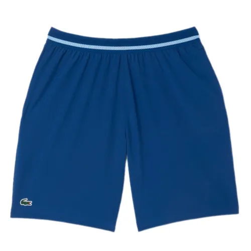 Quần Short Nam Lacoste Men's Tennis X Novak Djokovic Shorts GH7413-51 HBM Màu Xanh Đậm Size 5