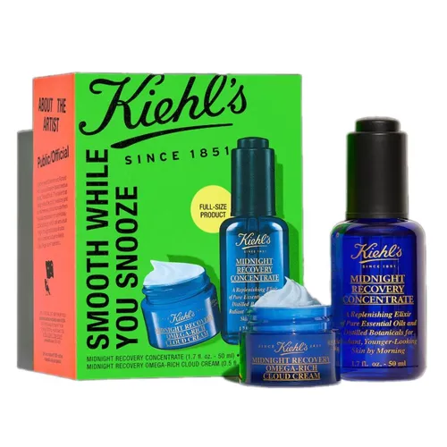 Kiehl's - Set Dưỡng Da Kiehl's Smooth While You Snooze Gift Set 2 Món - Vua Hàng Hiệu