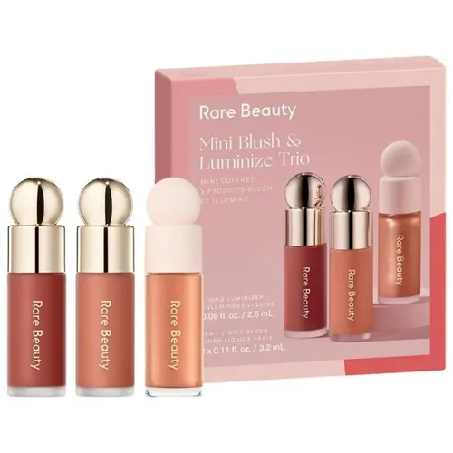 Rare Beauty - Set Má Hồng Dạng Kem & Highlight Rare Beauty Mini Blush And Luminize Trio 3 Món - Vua Hàng Hiệu