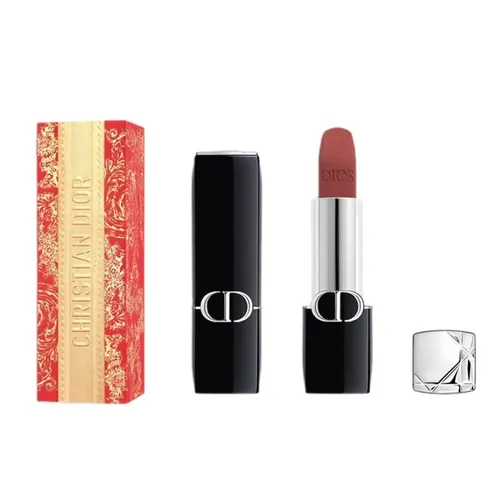 Dior - Son Dior Rouge Dior Limited Edition Lunar New Year 688 Voile De Rose Màu Hồng Đất - Vua Hàng Hiệu