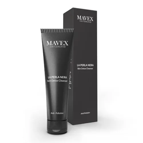 Sữa Rửa Mặt Thụy Sỹ - Sữa Rửa Mặt Mavex La Perla Nera Than Hoạt Tính Làm Sạch Sâu, Săn Chắc Da 150ml - Vua Hàng Hiệu