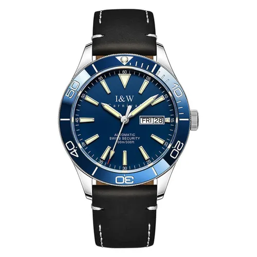 Đồng Hồ Nam I&W Carnival IW533G-DD – Automatic (IW533G7) Màu Xanh Đen – I&W Carnival