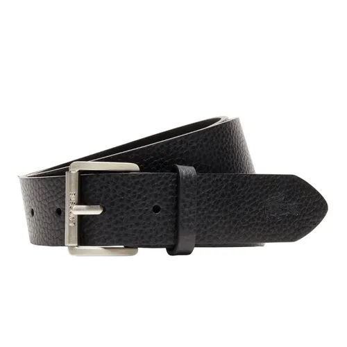 Thắt Lưng Nam Lacoste Men's Engraved Rolling Buckle Grained Leather Belt RC4007 Màu Đen Size 90