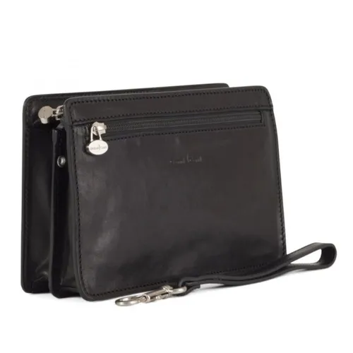 Túi xách Gianni Conti - Túi Cầm Tay Nam Gianni Conti Clutch 912019-10-Black Màu Đen - Vua Hàng Hiệu