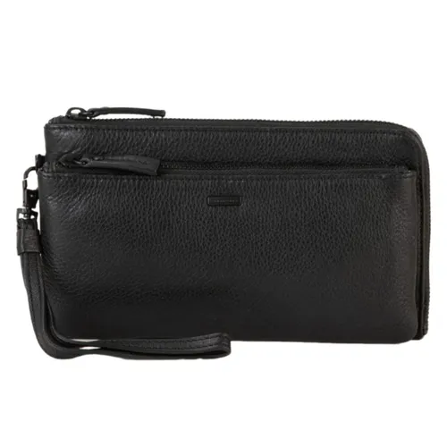 Túi xách Gianni Conti - Túi Cầm Tay Nam Gianni Conti Clutch Gwen 1812216 - LOIS - Black Màu Đen - Vua Hàng Hiệu