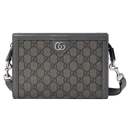 Túi Đeo Chéo Nam Gucci Ophidia Super Mini Bag Grey 795467-UULBN-1244 Màu Xám - Túi xách - Vua Hàng Hiệu