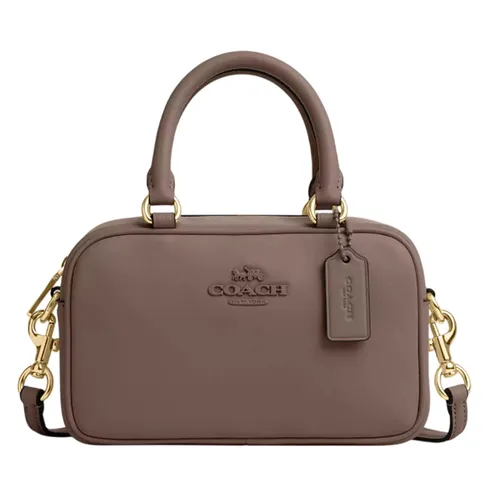 Túi Đeo Chéo Nữ Coach Satchel Crossbody CT776 Màu Nâu - Túi xách - Vua Hàng Hiệu