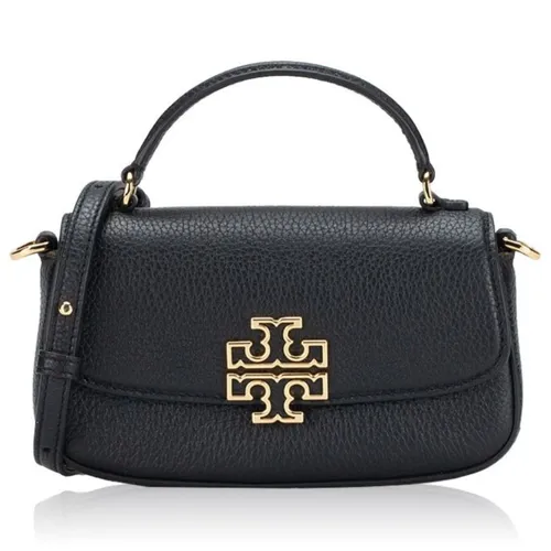 Túi xách - Túi Đeo Chéo Nữ Tory Burch Bag Cross Britain Mini Top Handle 149645 Màu Đen - Vua Hàng Hiệu
