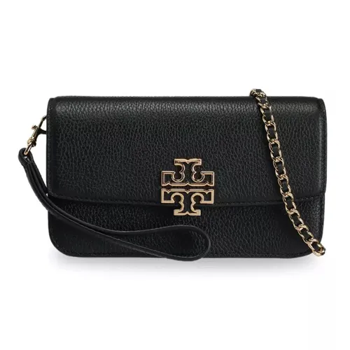 Túi Đeo Chéo Nữ Tory Burch Britten Chain Màu Đen