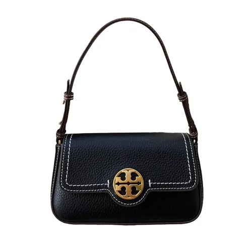 Túi Đeo Chéo Nữ Tory Burch Felix Color Block Crossbody Bag Màu Đen