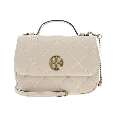 Túi Đeo Chéo Nữ Tory Burch Willa Mini Top Handle 153399-724 Màu Be - Túi xách - Vua Hàng Hiệu