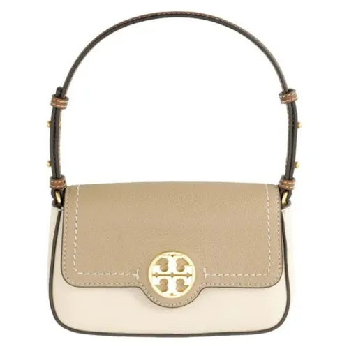 Túi Đeo Vai Nữ Tory Burch Leather Shoulder Bag Handbag Shoulder Bag 144026 Màu Be