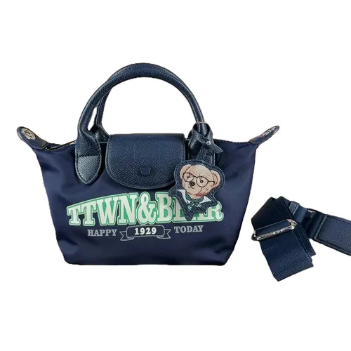 Túi Xách Tay Nữ TTWN BEAR & GUOO TN3541 TN3979-10150 Màu Xanh Than Size S