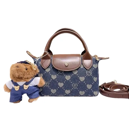 Túi Xách Tay Nữ TTWN BEAR Handbag TN3541 GU1125-28220 Màu Xanh Size S+
