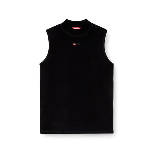 Áo Ba Lỗ Nữ Diesel T-Mokky-Sl-Microdiv A103970BLAN 9XX Màu Đen Size M