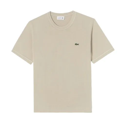 Áo Phông Nam Lacoste Men's Tshirt AH157E 53G KU4 Màu Be Size 3 - Thời trang - Vua Hàng Hiệu
