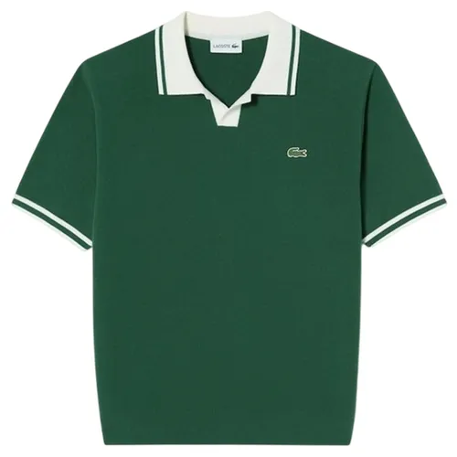 Áo Polo Nam Lacoste Block Collar Sweater Polo Shirt PH743E 132 Màu Xanh Lá Size 2 - Thời trang - Vua Hàng Hiệu