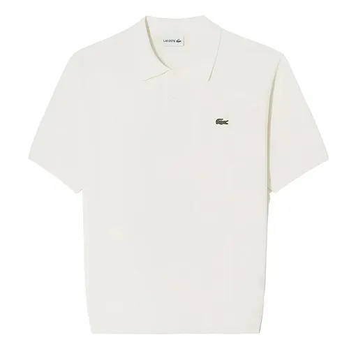 Áo Polo Nam Lacoste Men's Lecture Pique Sweater Polo PH742E XFJ Màu Kem Size 5
