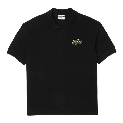 Áo Polo Unisex Lacoste Loose Fit L.12.12 Piqué Polo PH3922 51 031 Màu Đen Size XXS