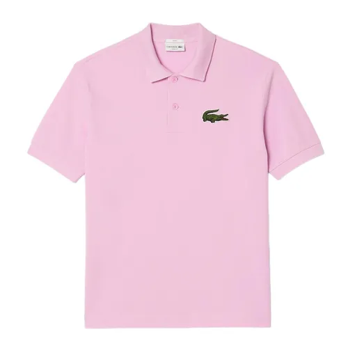 Áo Polo Unisex Lacoste Loose Fit L.12.12 Piqué Polo PH3922 51 IXV Màu Hồng Đậm Size XXS - Thời trang - Vua Hàng Hiệu