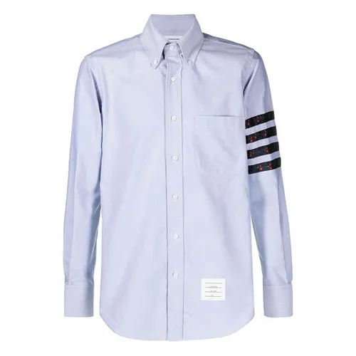Thời trang Thom Browne Áo sơ mi - Áo Sơ Mi Nam Thom Browne MWL374C Màu Xanh Nhạt Size 0 - Vua Hàng Hiệu