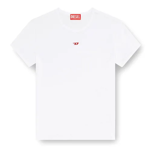 Diesel - Áo Thun Nữ Diesel A149620GRAI100 Tshirt Màu Trắng Size S - Vua Hàng Hiệu