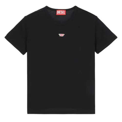 Diesel - Áo Thun Nữ Diesel A149620GRAI9XX Tshirt Màu Đen Size S - Vua Hàng Hiệu