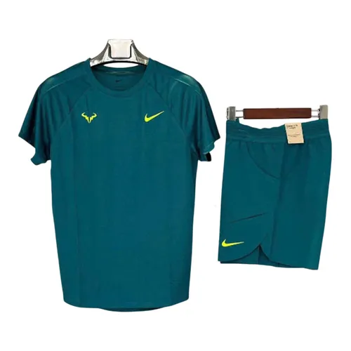 Bộ Thể Thao Nam Nike Challenger Rafa Pickleball Màu Xanh Đậm Size S (Form Âu)