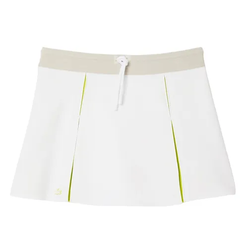 Chân Váy Nữ Lacoste Women's Adjustable Colorblock Skirt JF2671 51 I5U Màu Trắng Size 36