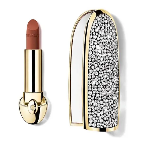 Son Môi - Combo Vỏ + Son Guerlain Rouge G Velvet Warm Brown Refill Lipstick 539 Le Tonka Hale Màu Nâu Tây - Vua Hàng Hiệu