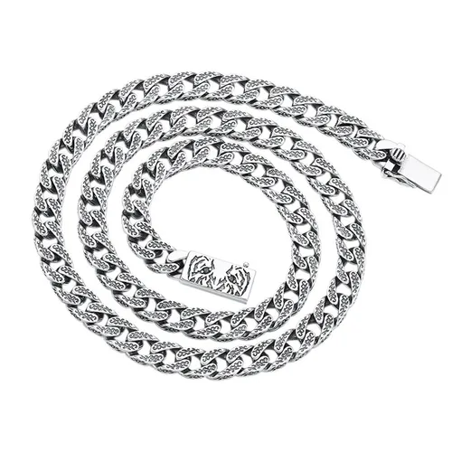 Dây Chuyền Nam Lili Jewelry Asaiah LILI_080763 Màu Bạc Size 45 - Trang sức - Vua Hàng Hiệu