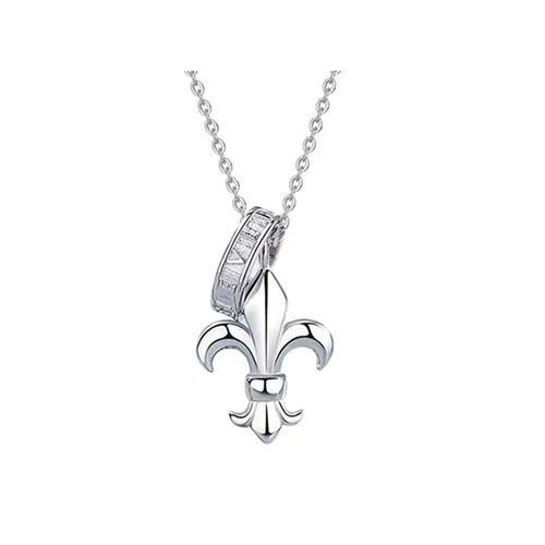 Dây Chuyền Nam Lili Jewelry Hình Mỏ Neo Calvin LILI_106043 Màu Bạc
